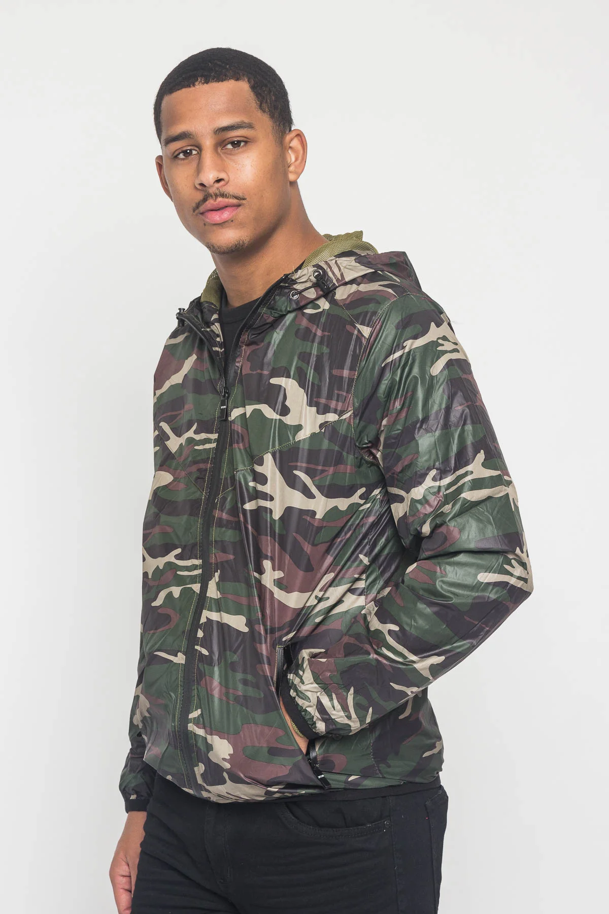 Camo Windbreaker Jacket - Image 14