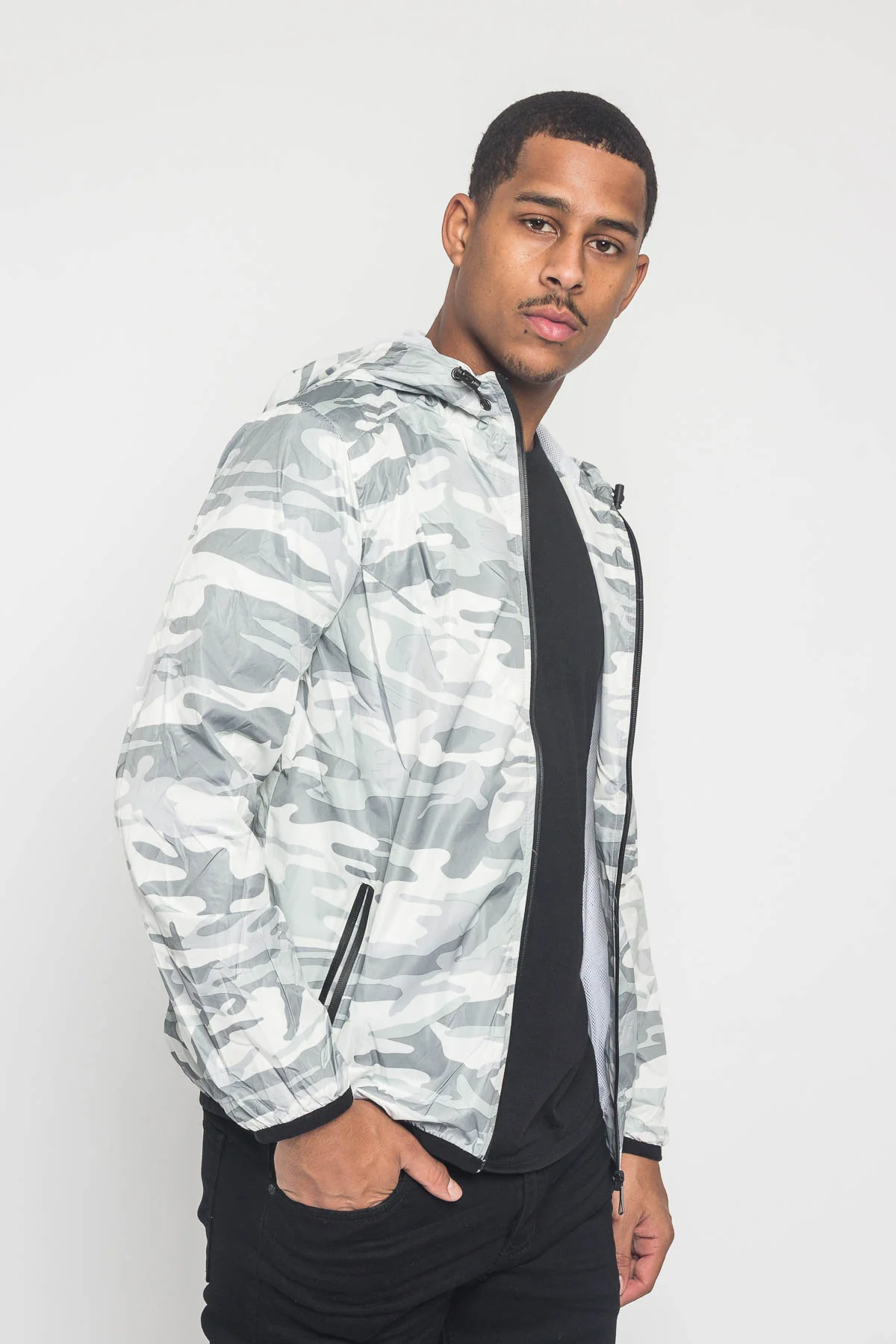 Camo Windbreaker Jacket - Image 5