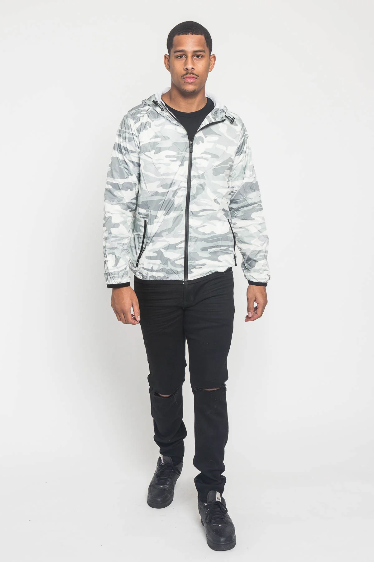 Camo Windbreaker Jacket - Image 7