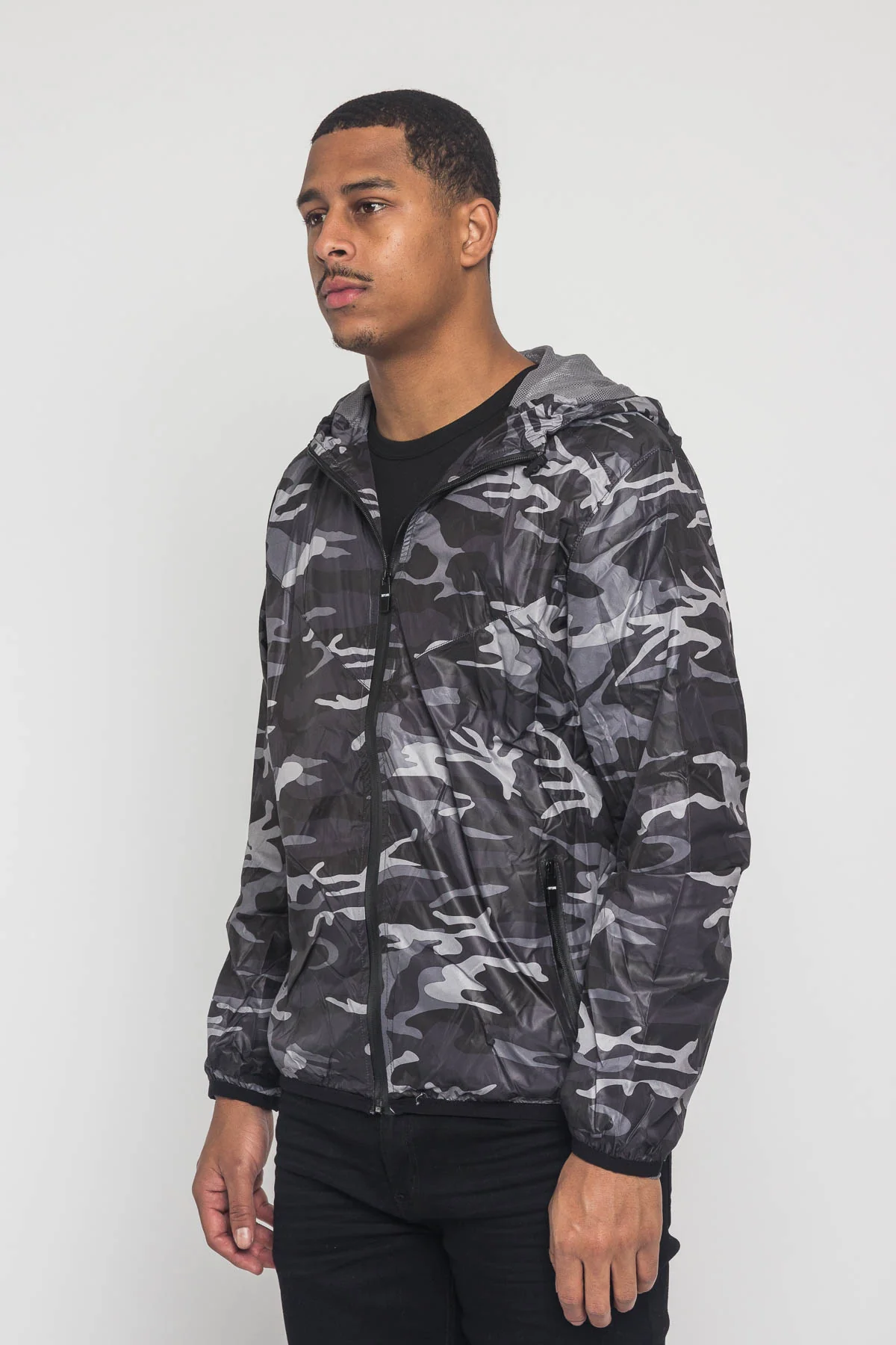 Camo Windbreaker Jacket - Image 9