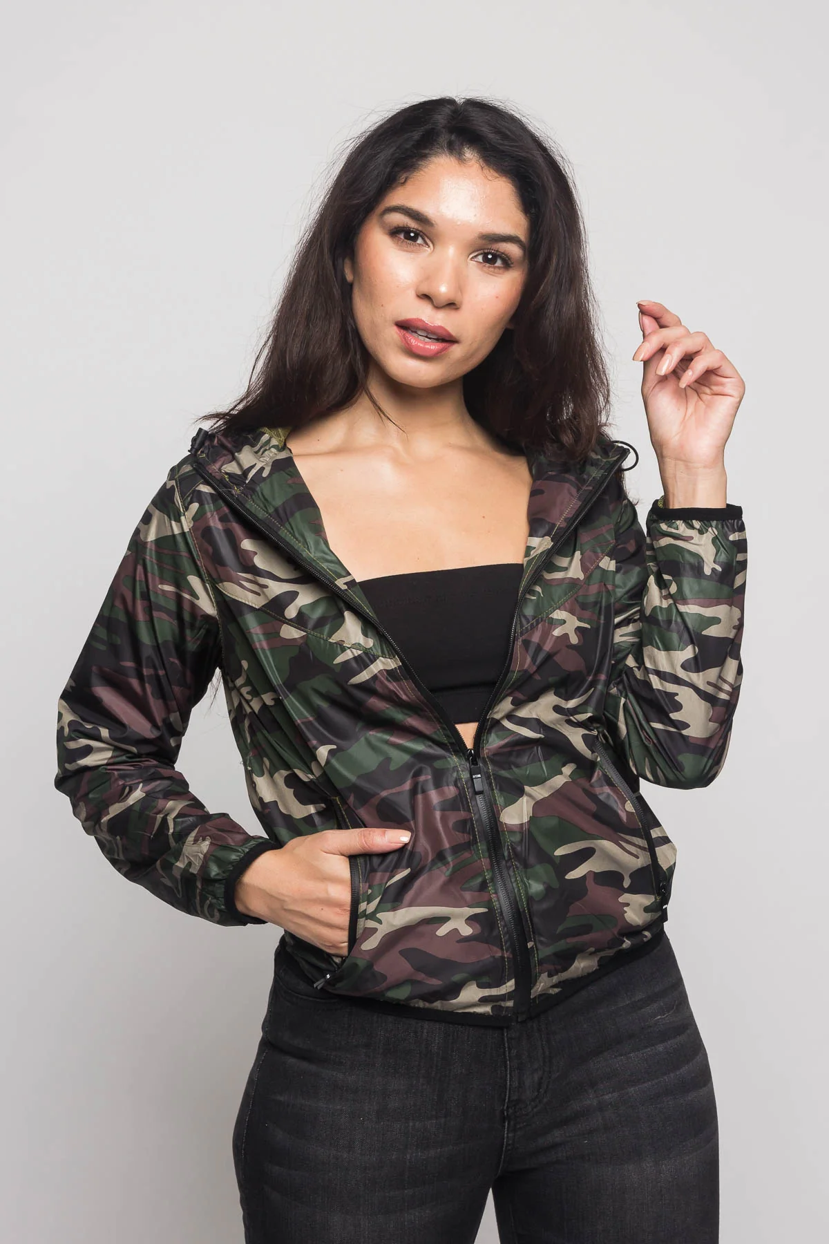 Camo Windbreaker Jacket - Image 3