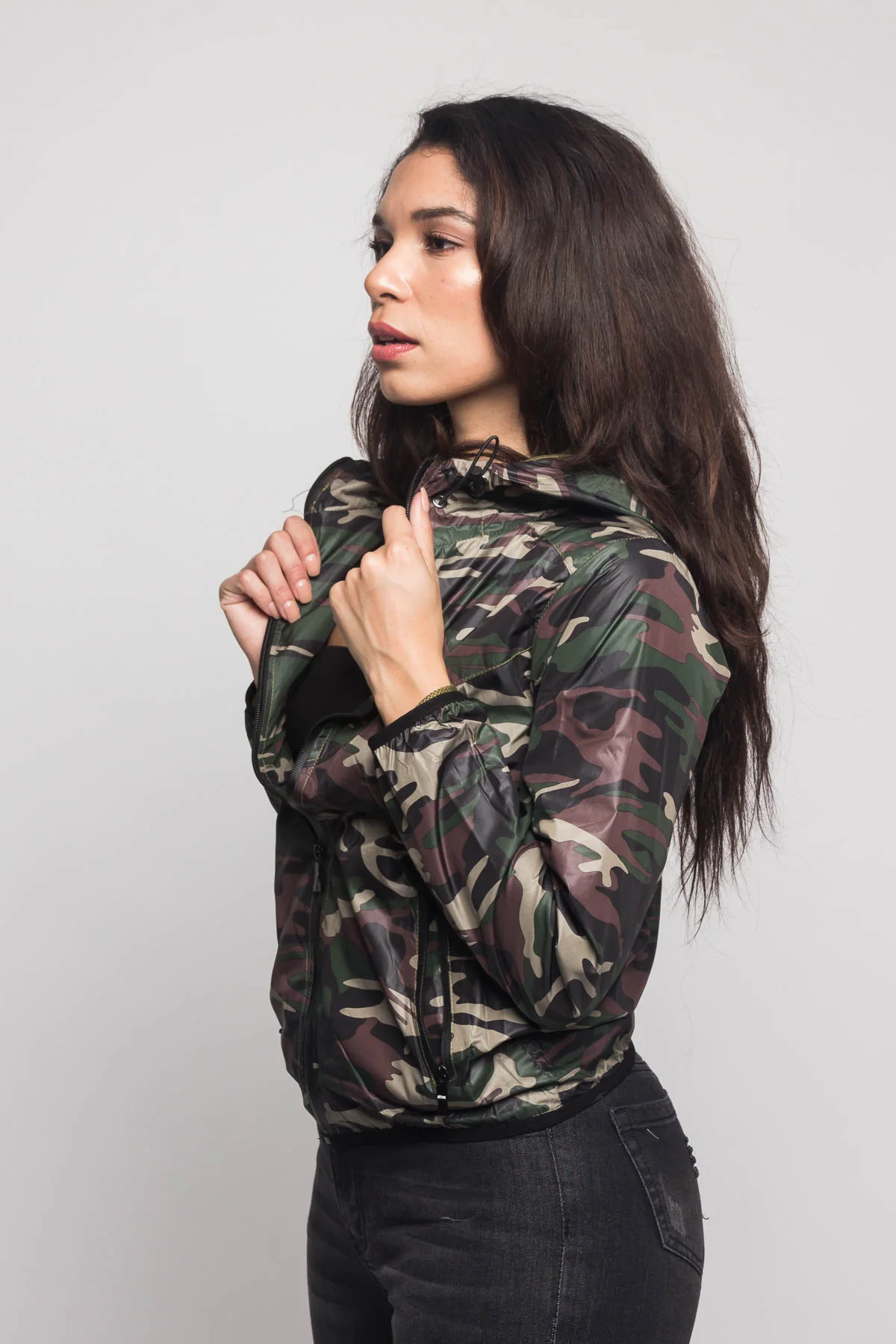 Camo Windbreaker Jacket - Image 4