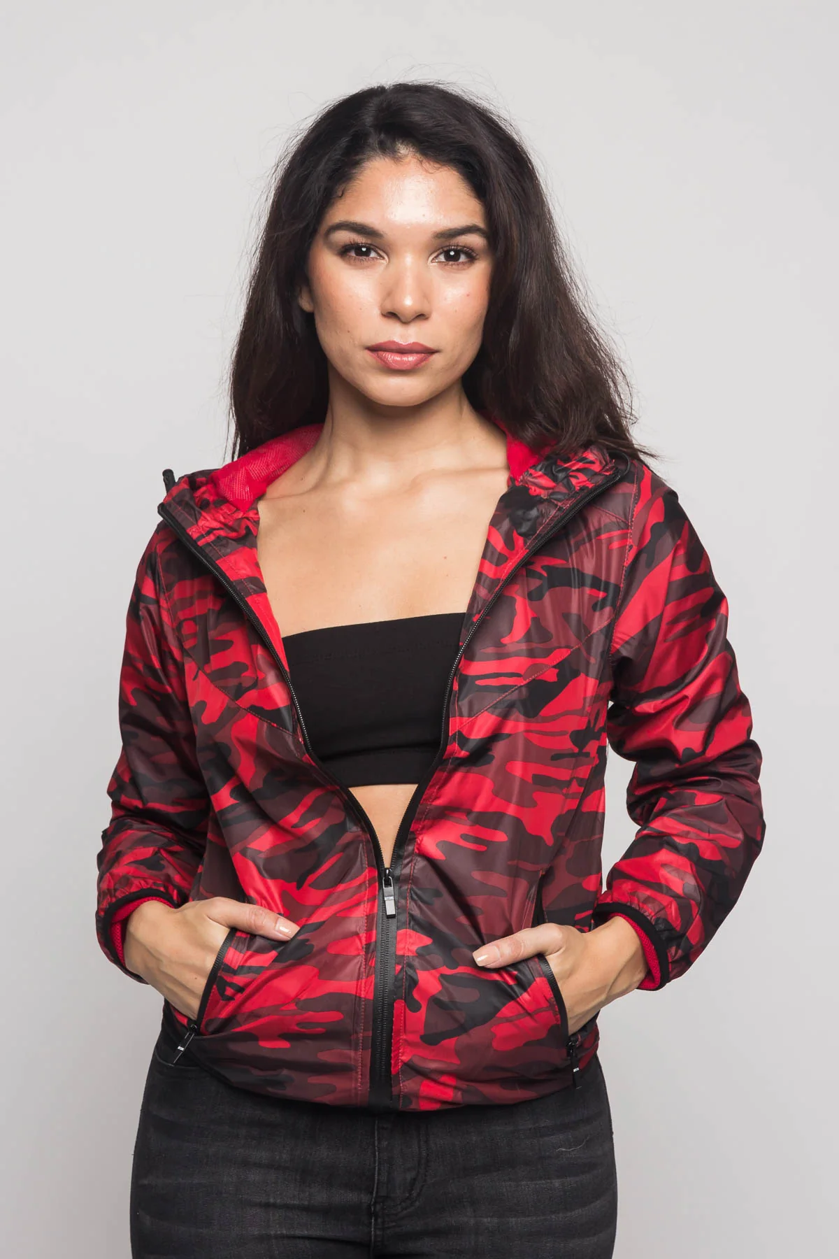 Camo Windbreaker Jacket - Image 9