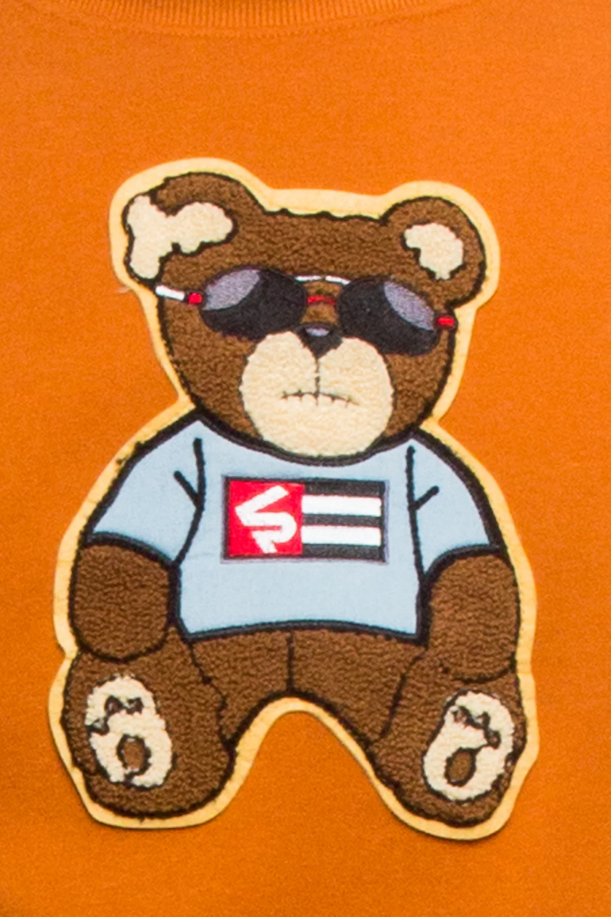 Chenille Bear Patch Fleece Crewneck - Image 18
