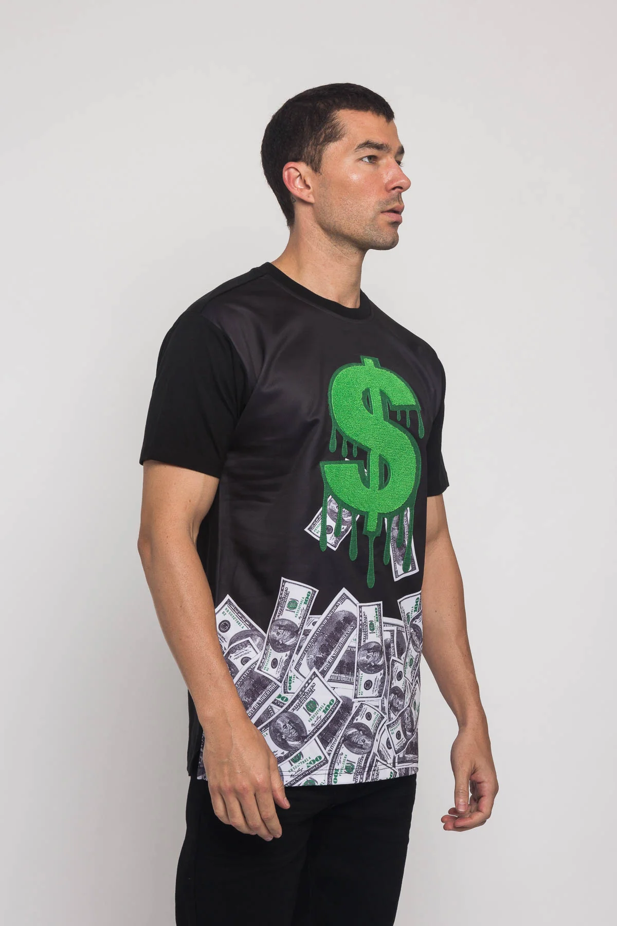 Chenille Dollar Sign T-Shirt - Image 10