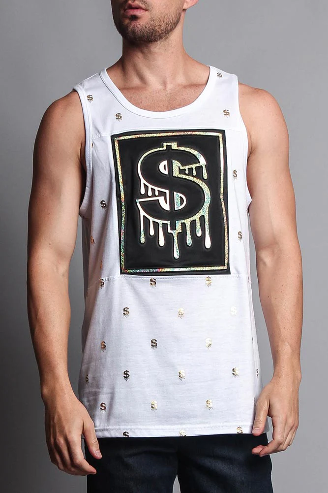 Chrome Money Tank Top - Image 6