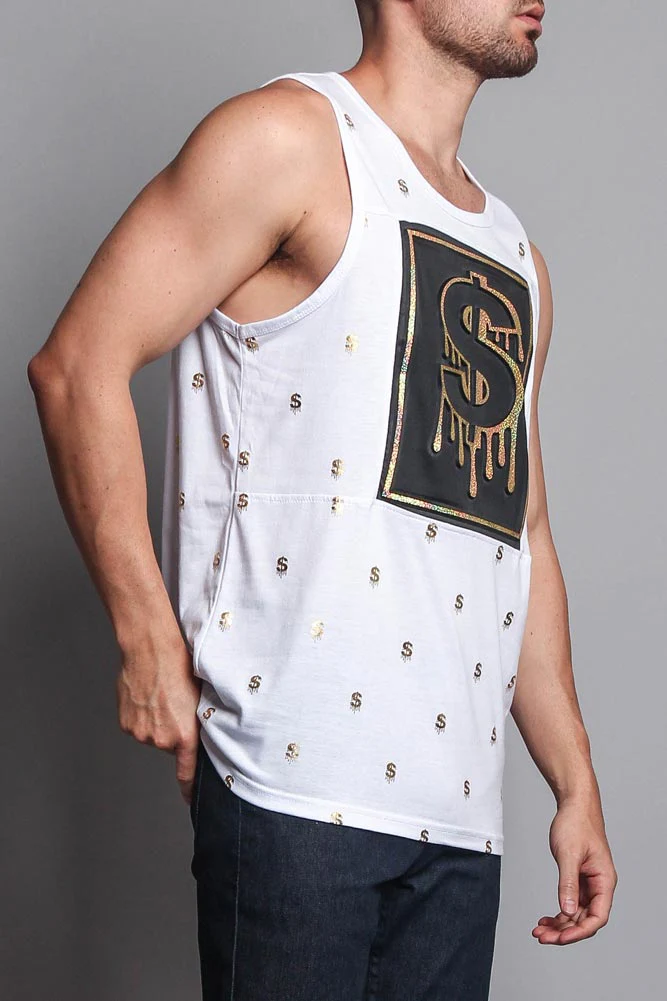 Chrome Money Tank Top - Image 9