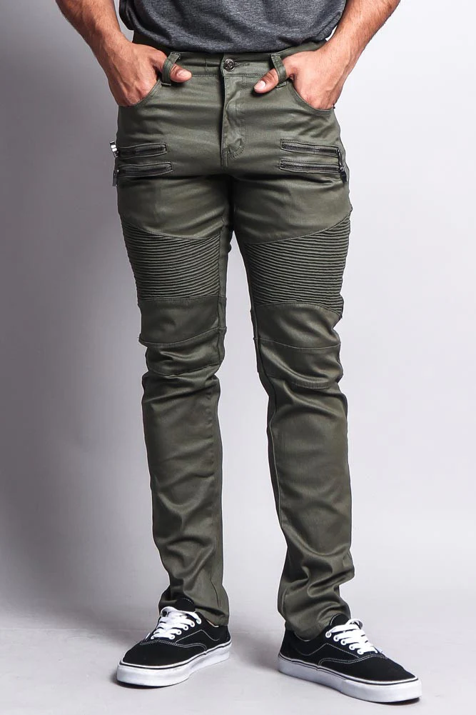 Coated Biker Jeans - Image 16