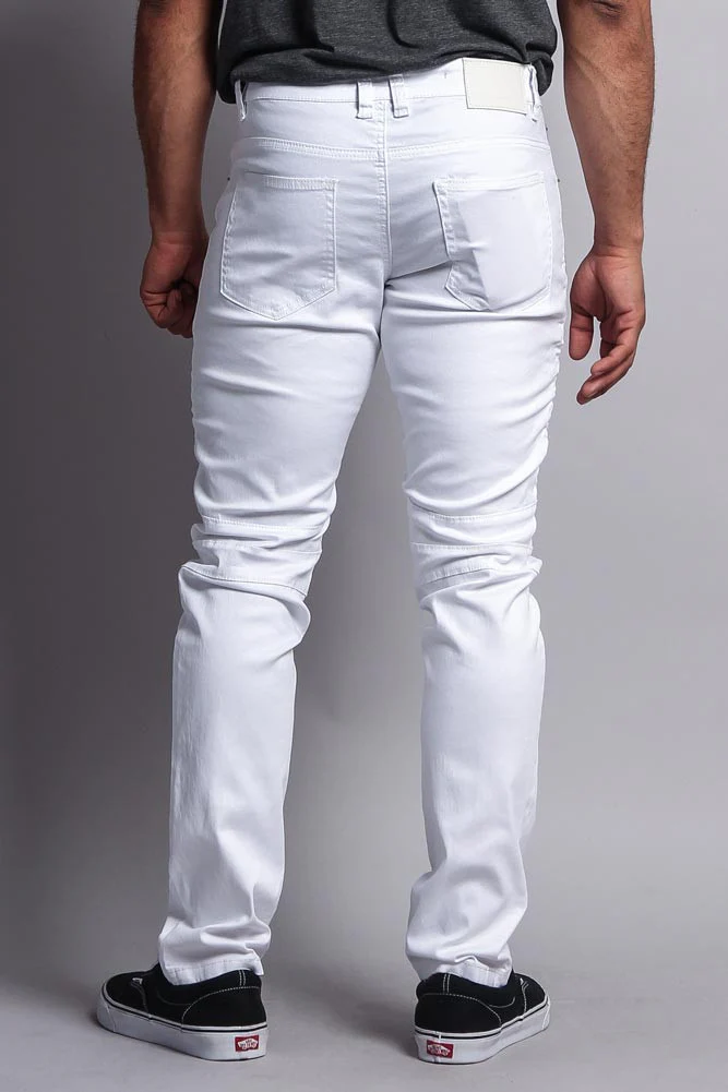 Coated Biker Jeans - Image 23
