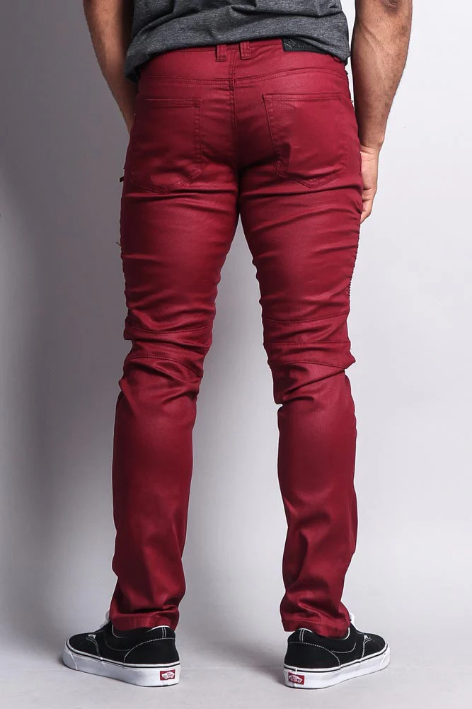 Coated Biker Jeans - Image 8