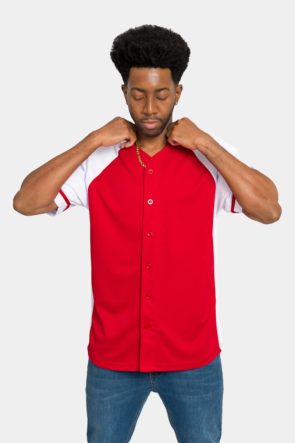 Colorblock Raglan Baseball Jersey - Image 25