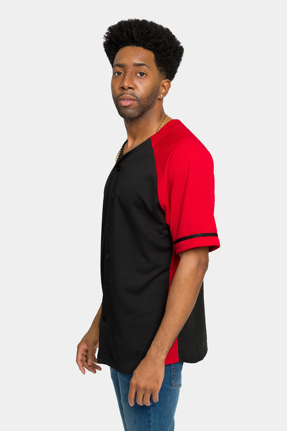 Colorblock Raglan Baseball Jersey - Image 3