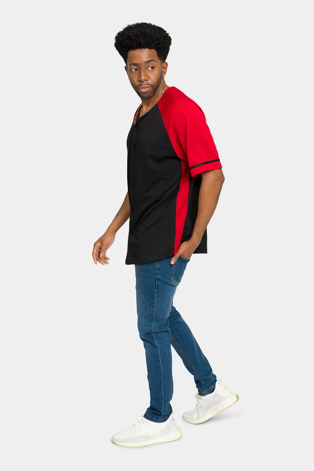 Colorblock Raglan Baseball Jersey - Image 6