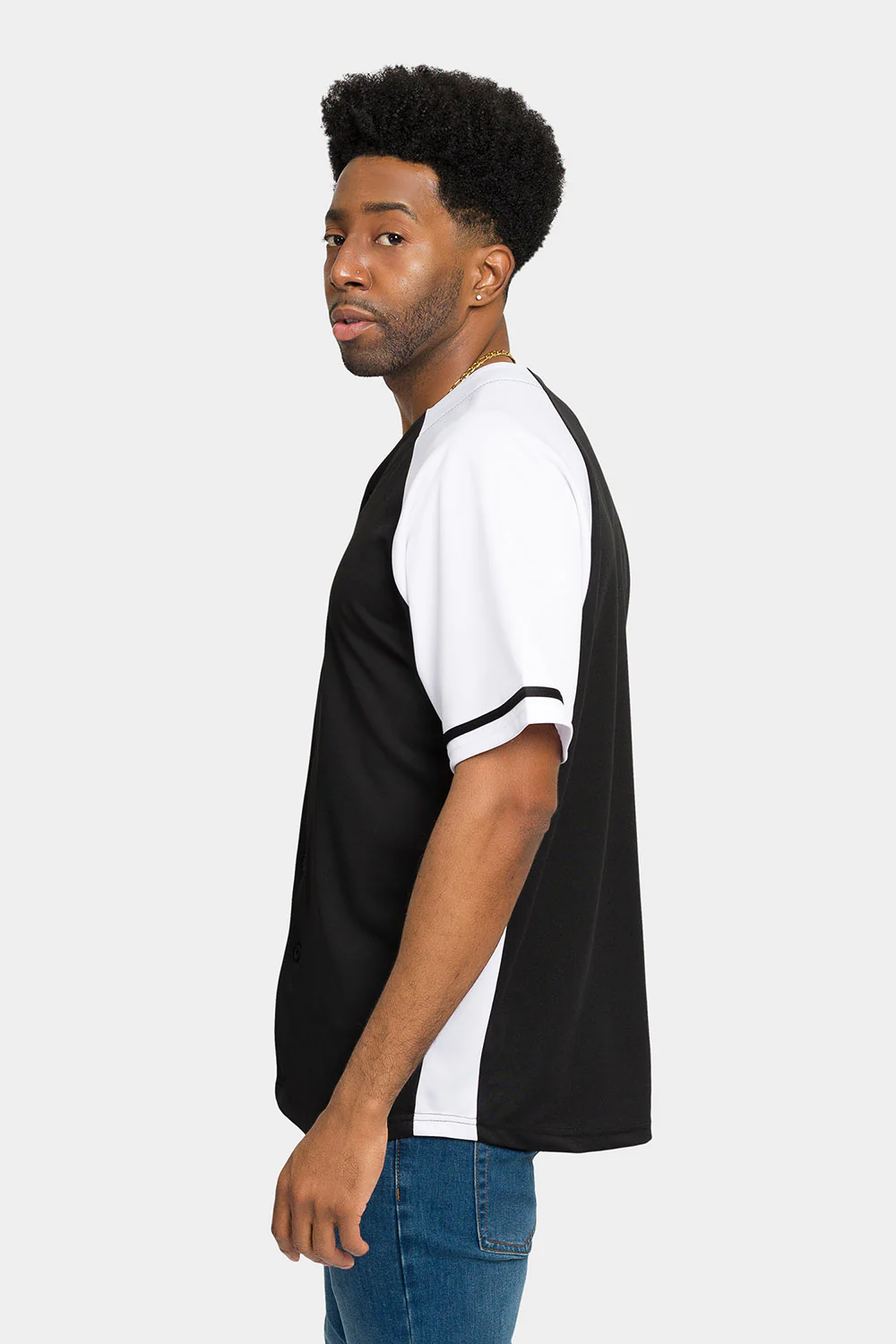 Colorblock Raglan Baseball Jersey - Image 8