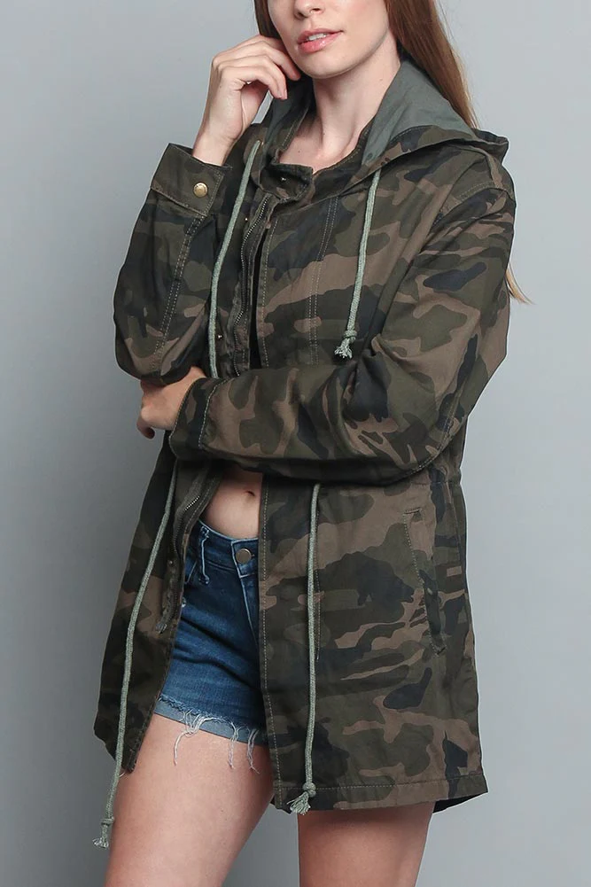 Colored Camo Field Jacket - Image 11