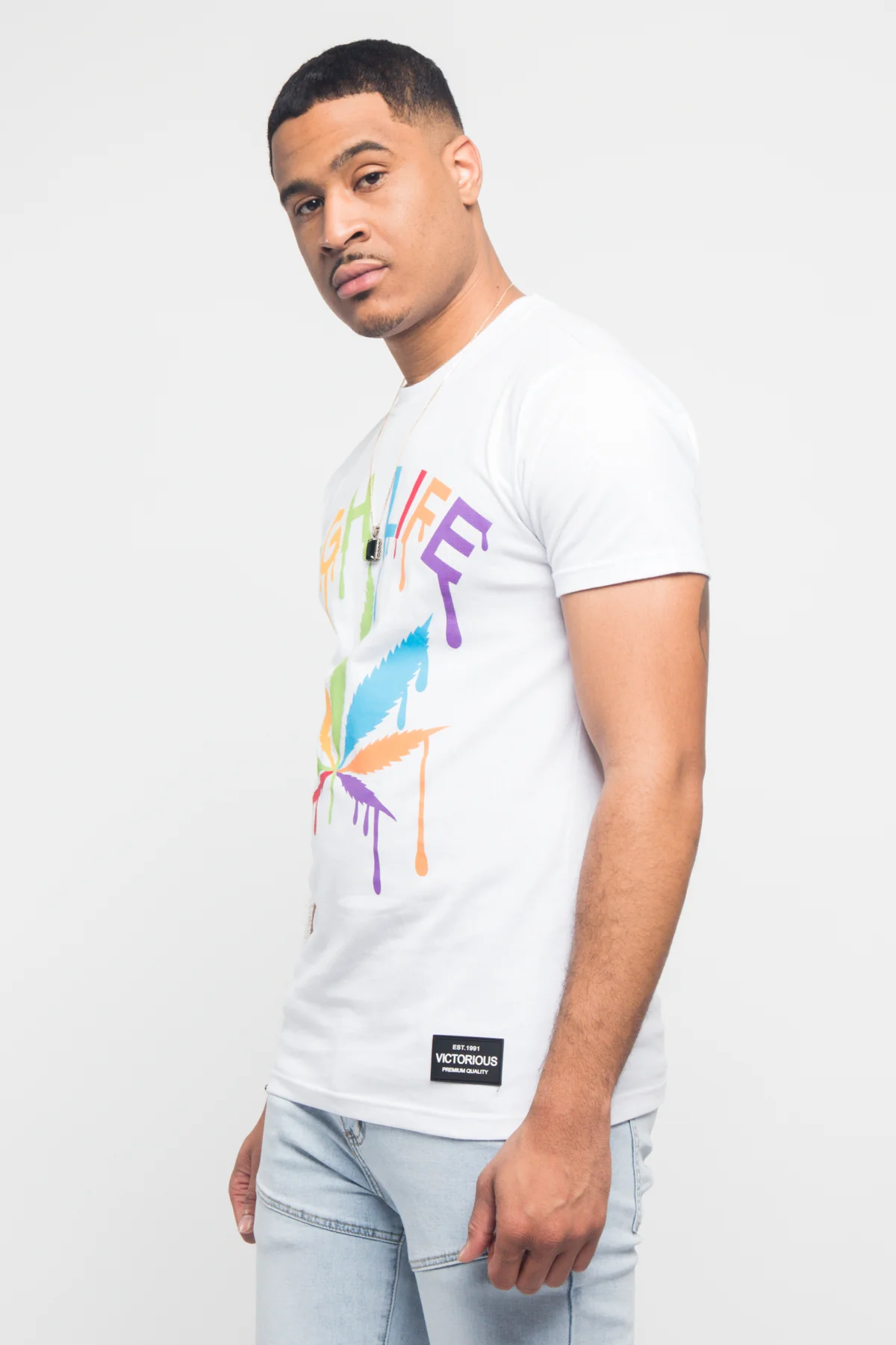 Colorful High Life T- Shirt - Image 7