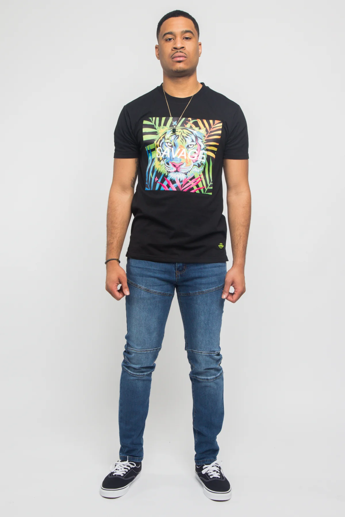 Colorful Tiger Savage T- Shirt - Image 10