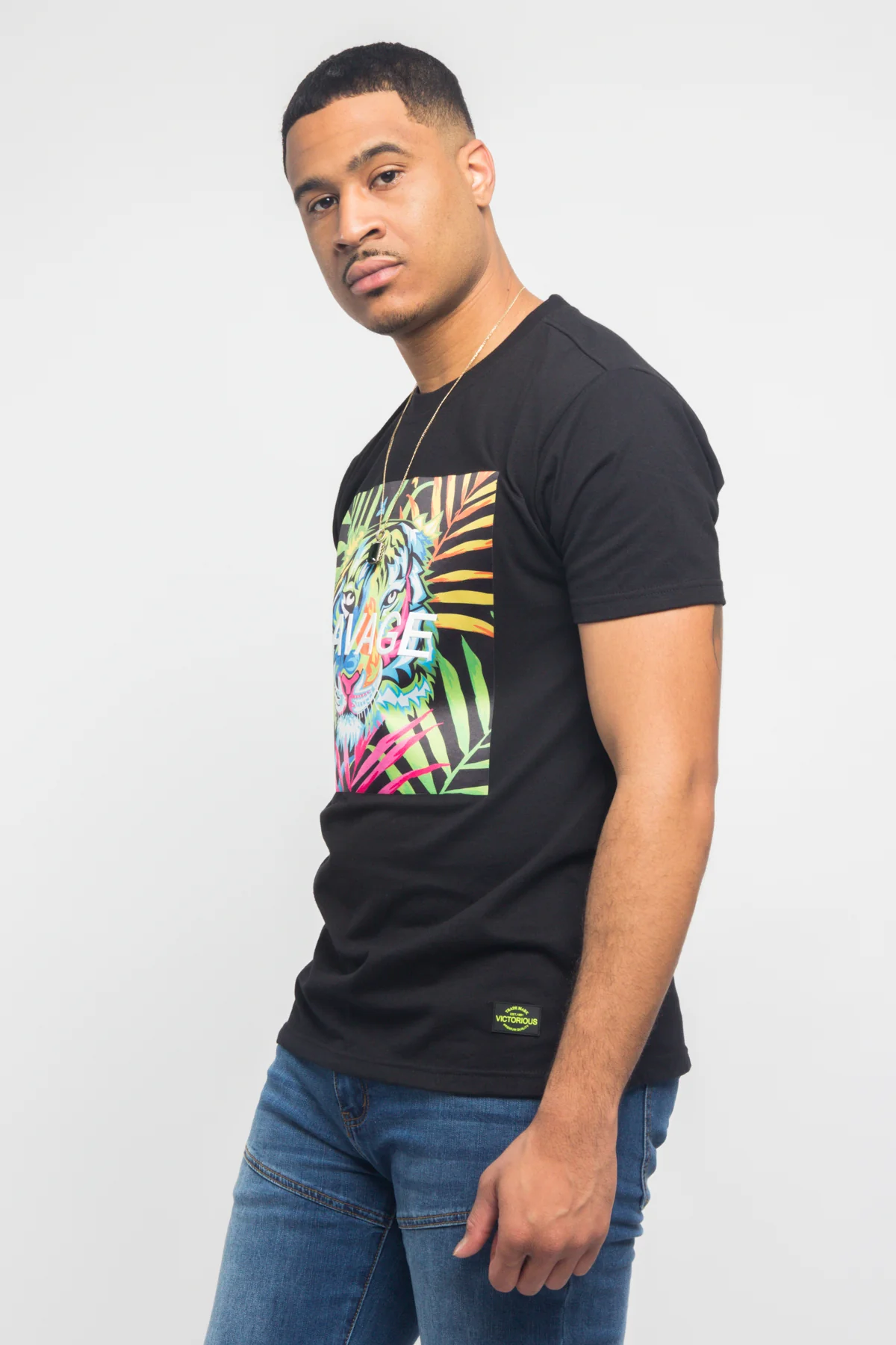 Colorful Tiger Savage T- Shirt - Image 7