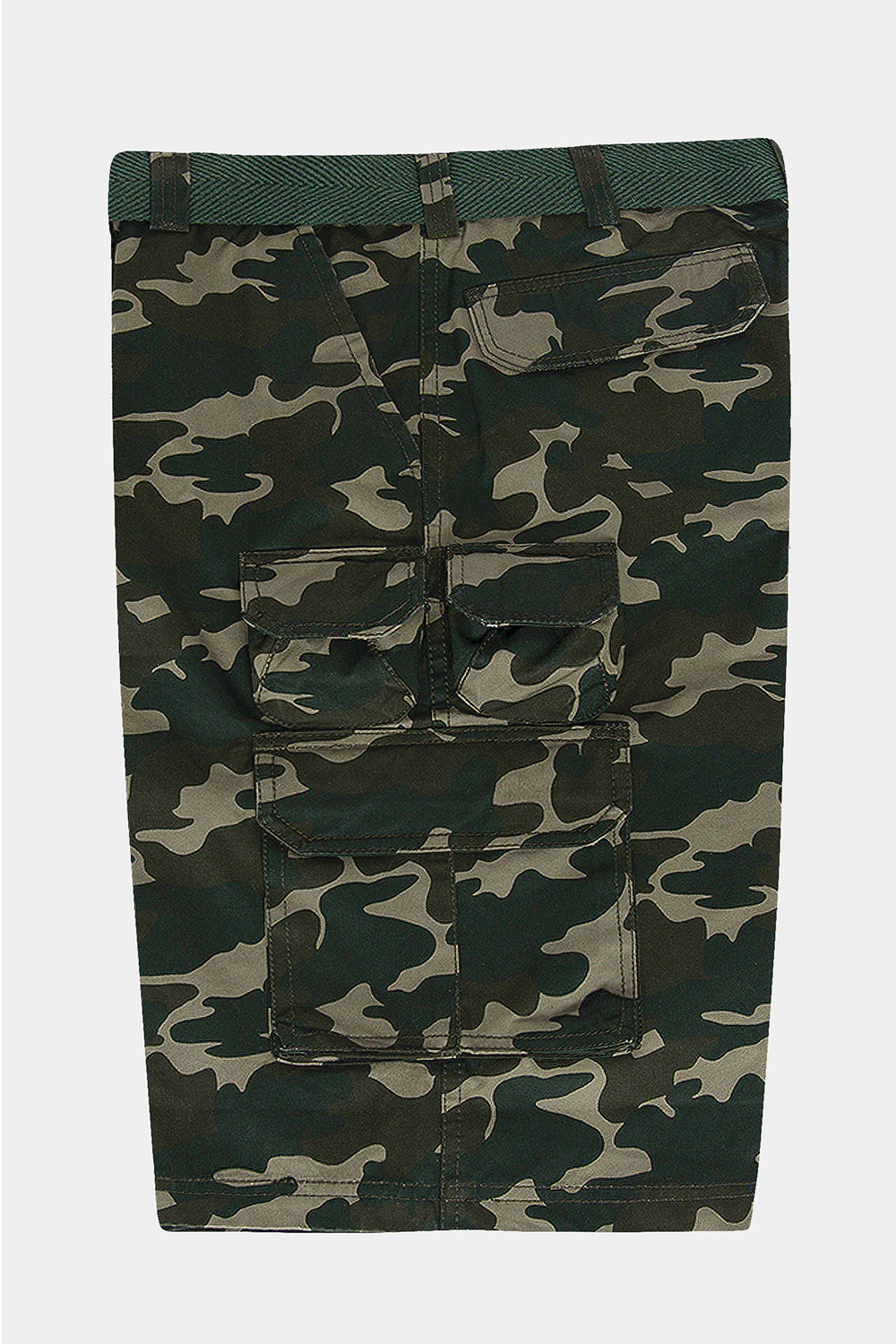 Essential Camo Relaxed Fit Chino Cargo Shorts - Image 17