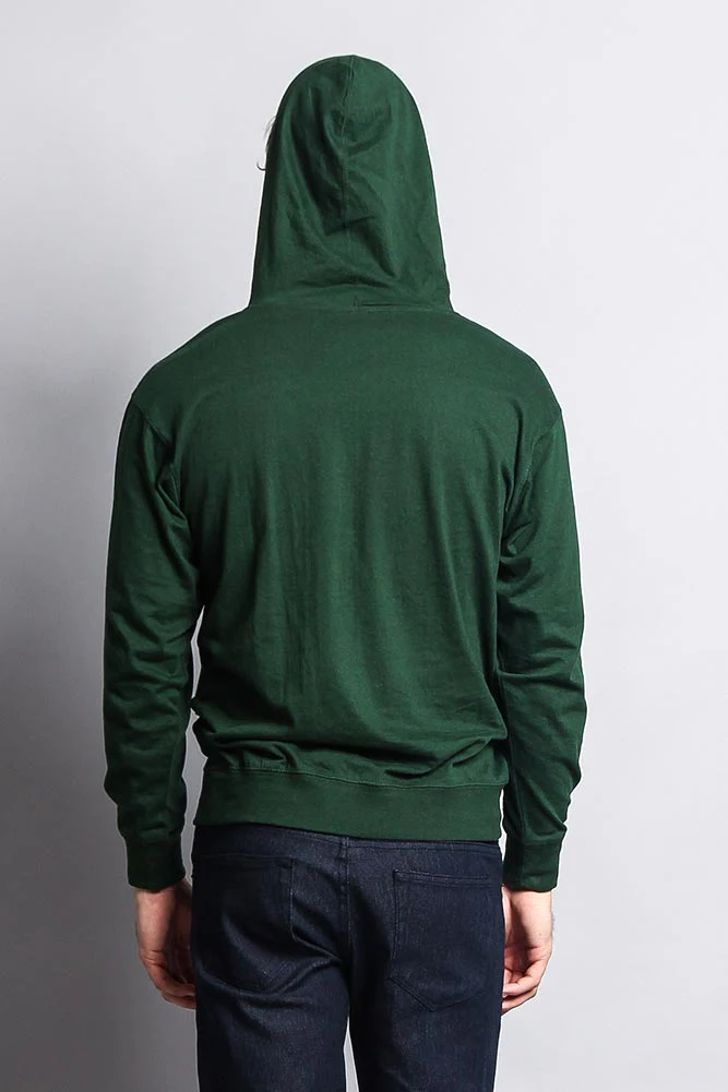 Men's Essential Cross-Dyed Heather Jersey Pullover Hoodie - Image 63