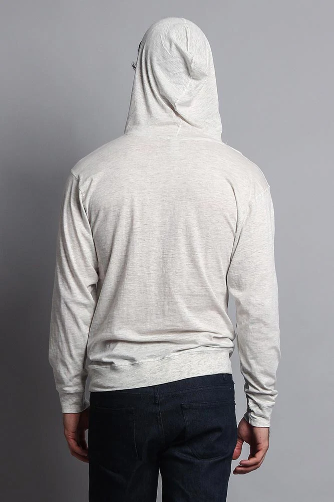 Men's Essential Cross-Dyed Heather Jersey Pullover Hoodie - Image 70