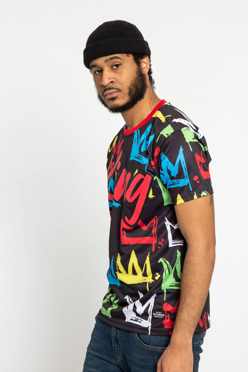 Crown Graffiti T-Shirt - Image 2