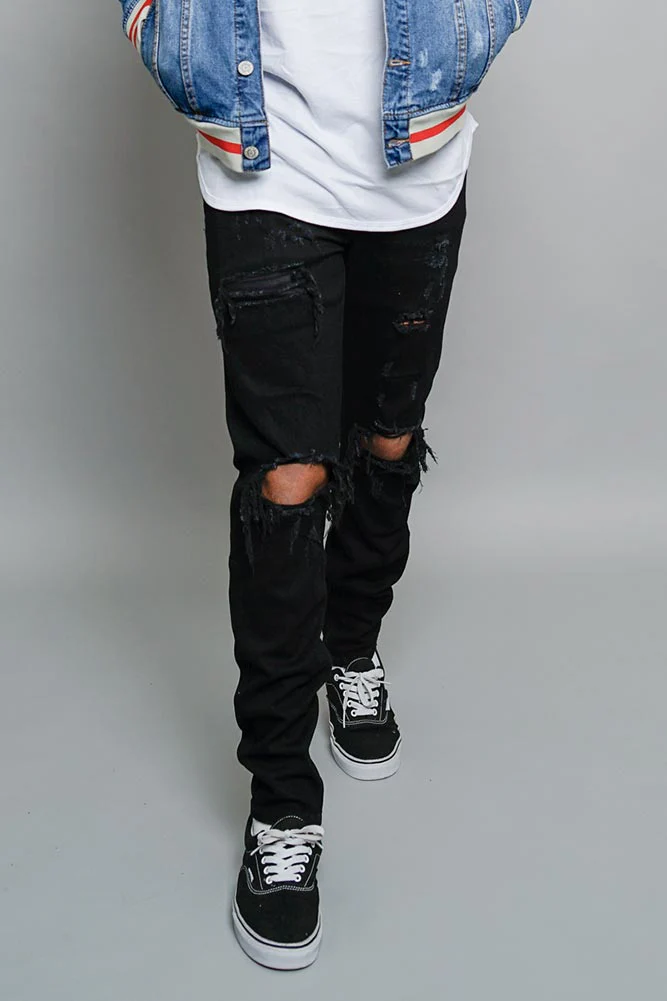 Distressed Denim Jeans - Image 12