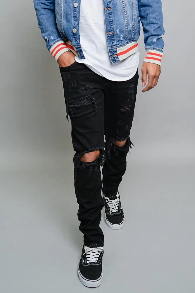 Distressed Denim Jeans - Image 16