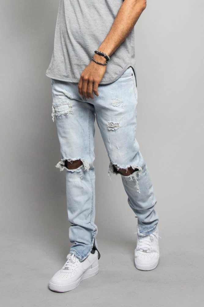 Distressed Denim Jeans - Image 19