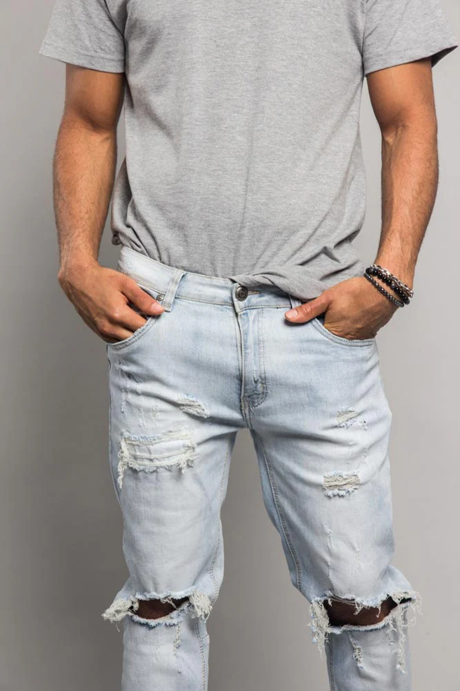 Distressed Denim Jeans - Image 23