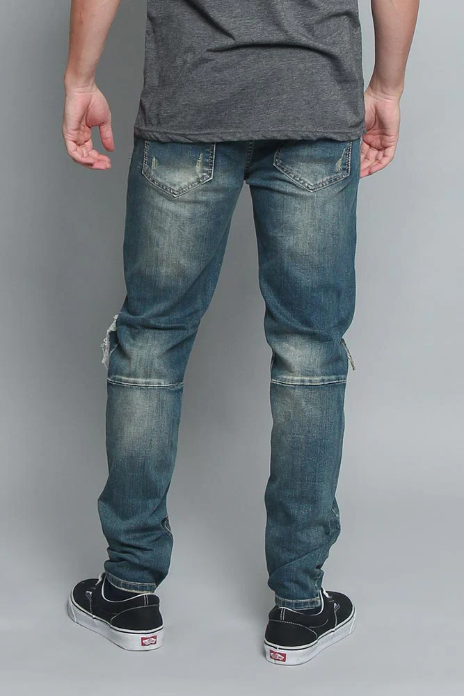 Distressed Denim Jeans - Image 4