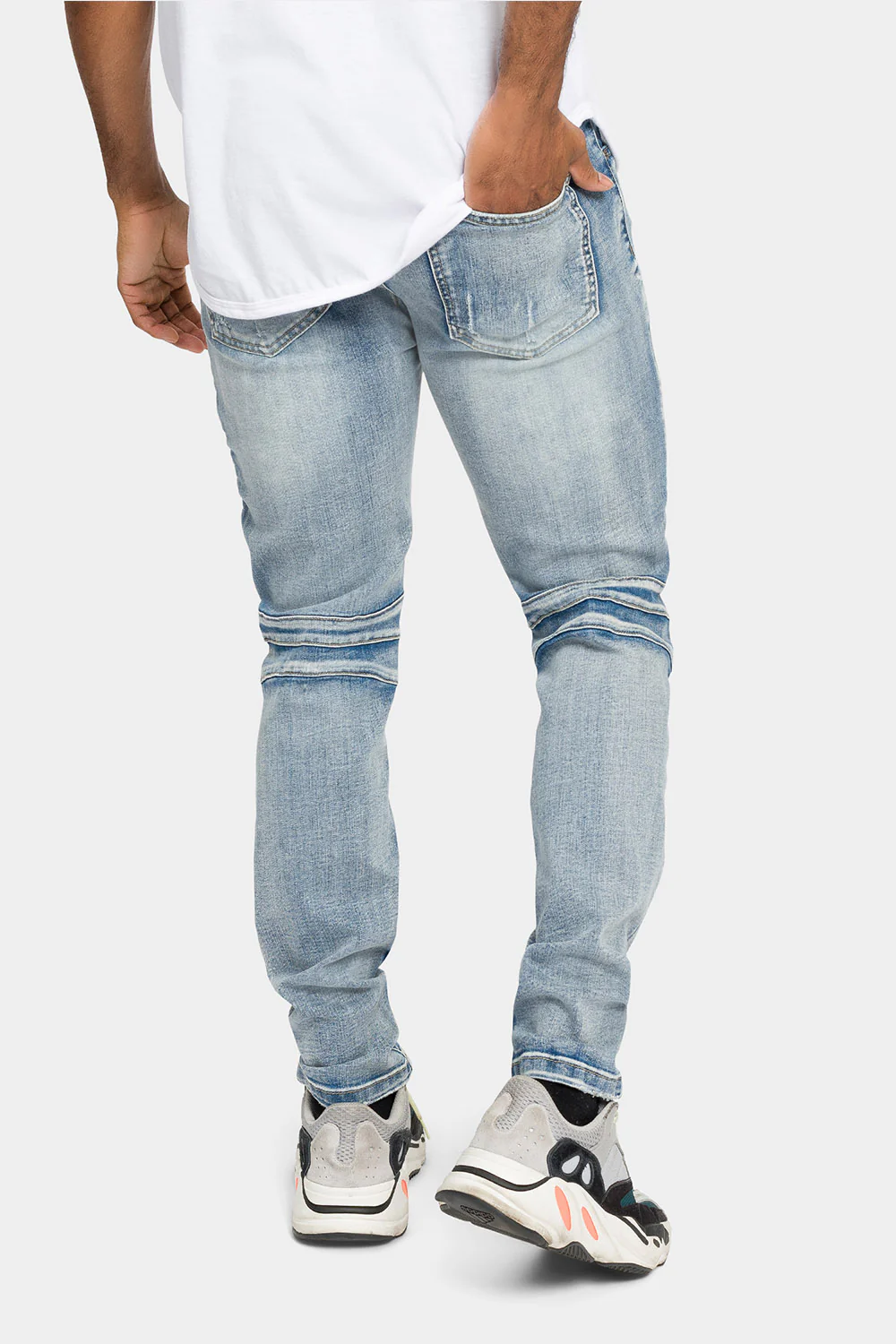 Distressed Scrunched Skinny Jeans - Image 24