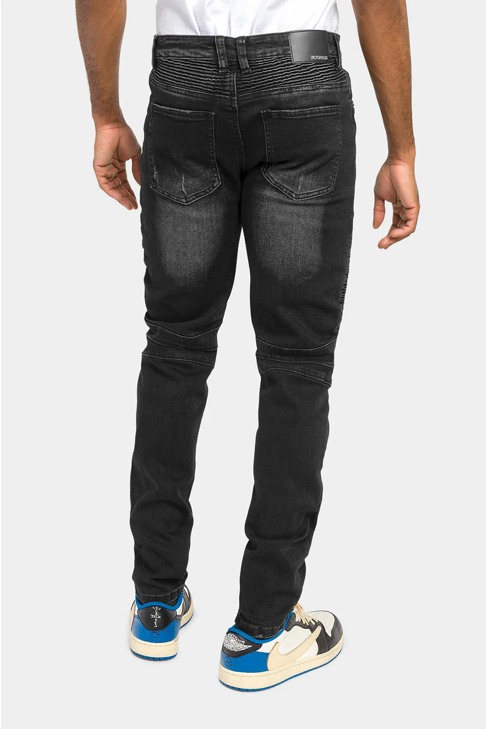 Distressed Scrunched Skinny Jeans - Image 29
