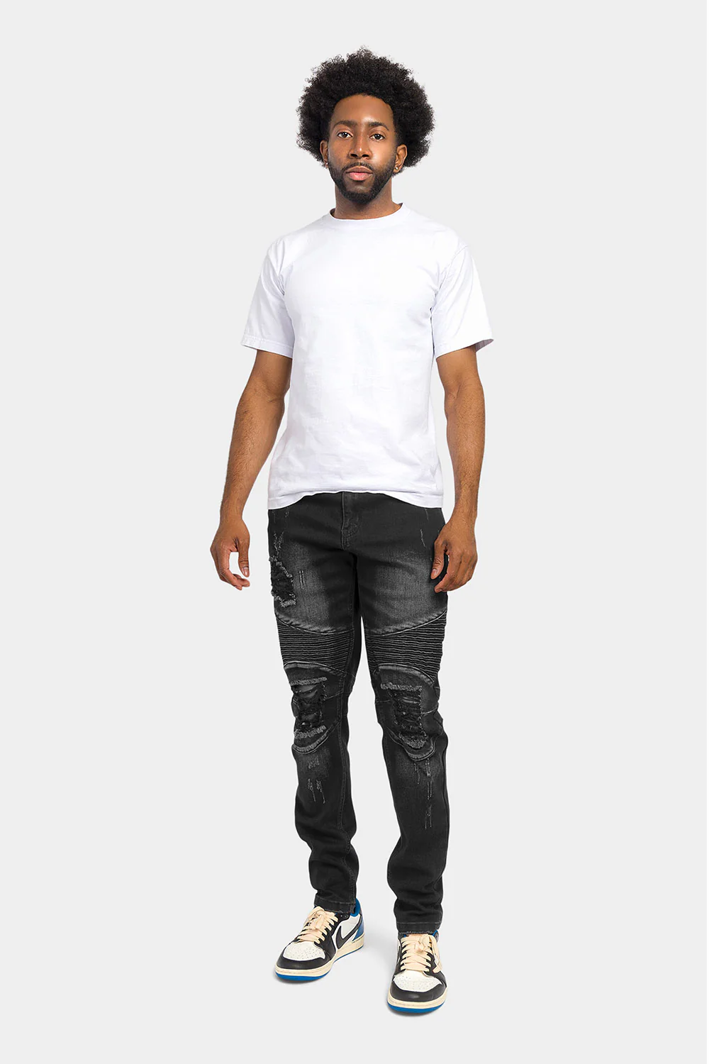 Distressed Scrunched Skinny Jeans - Image 31