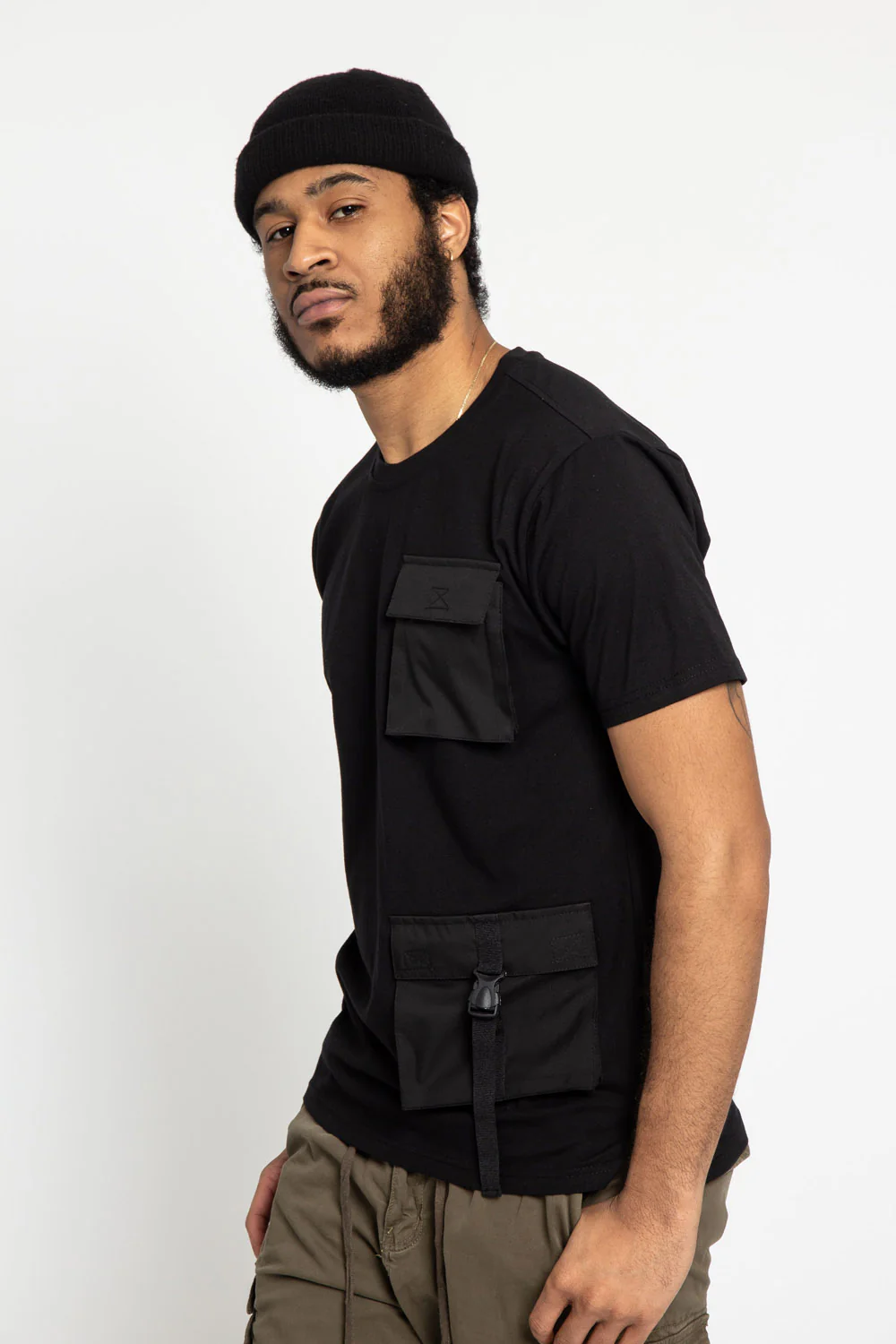 Double Pocket Utility T-Shirt - Image 3
