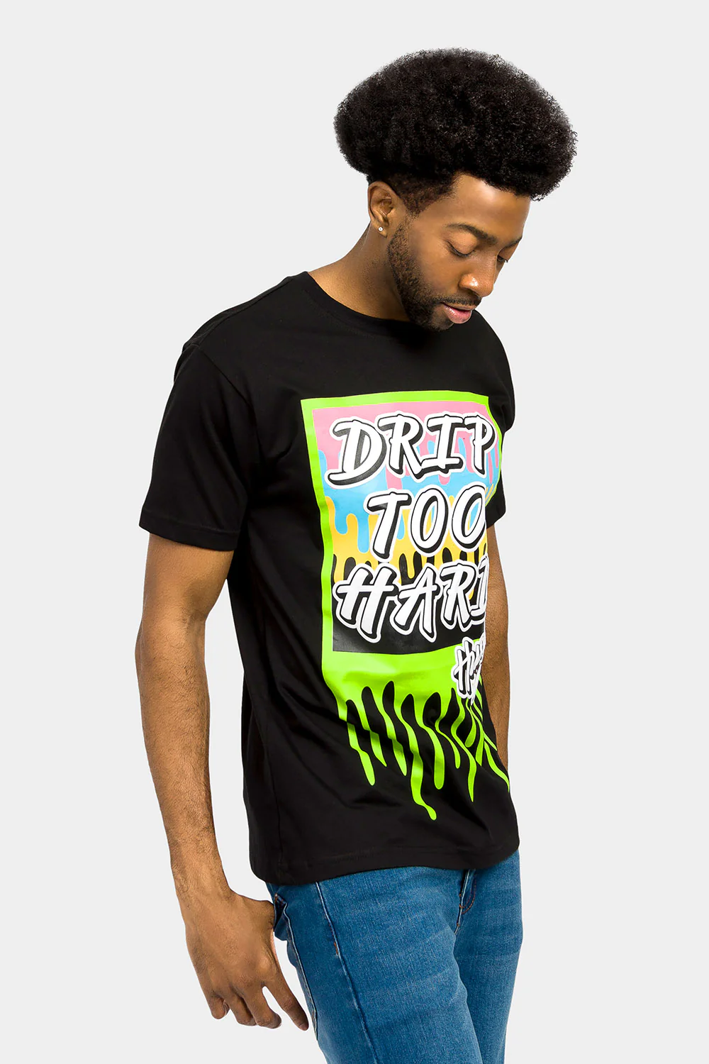 Drip Too Hard Graphic T-Shirt - Image 10