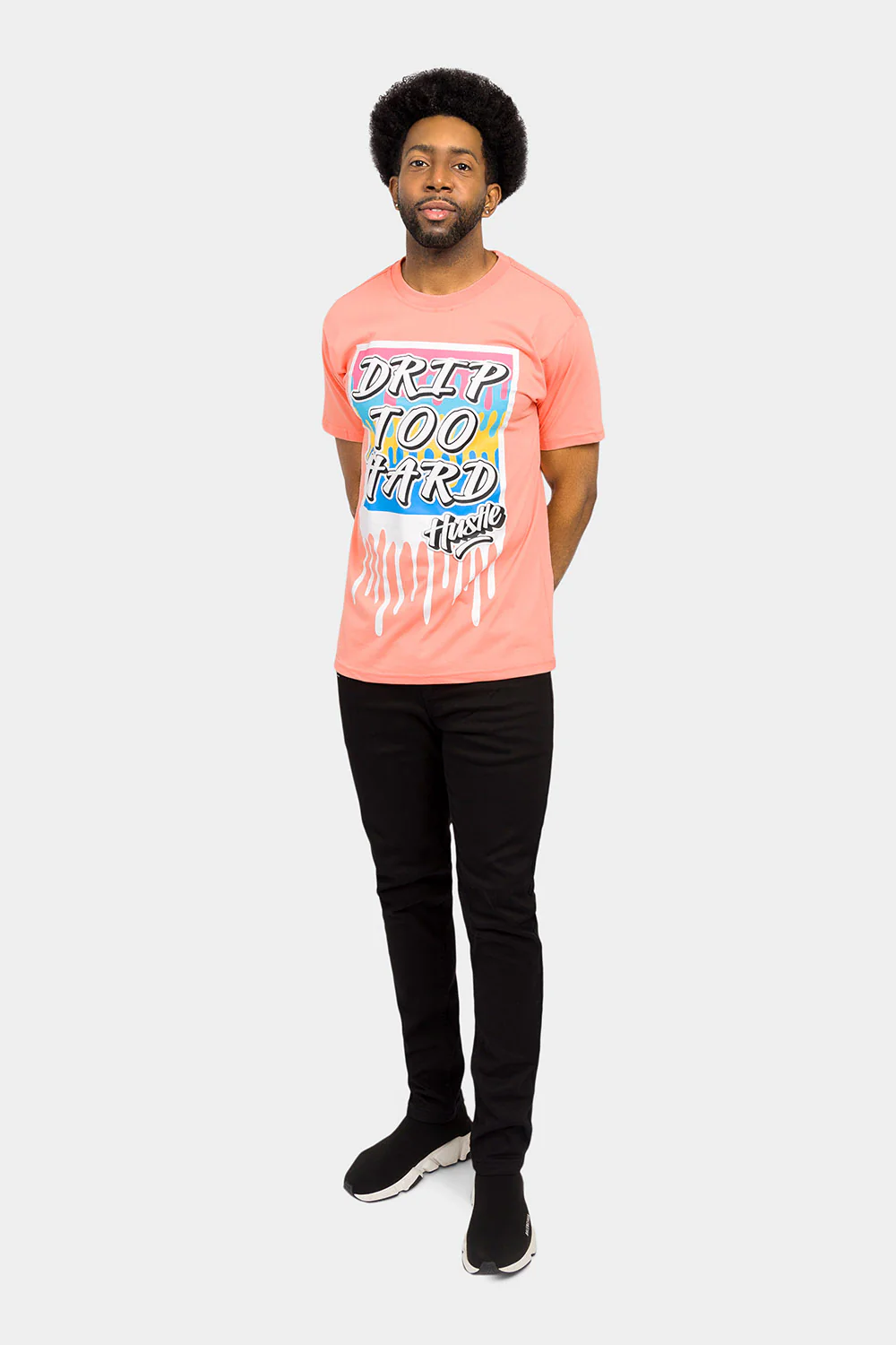 Drip Too Hard Graphic T-Shirt - Image 11
