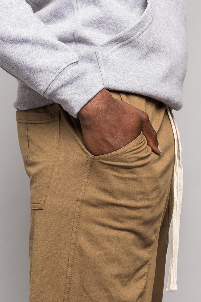 Dropped Crotch Sweat Shorts - Image 5