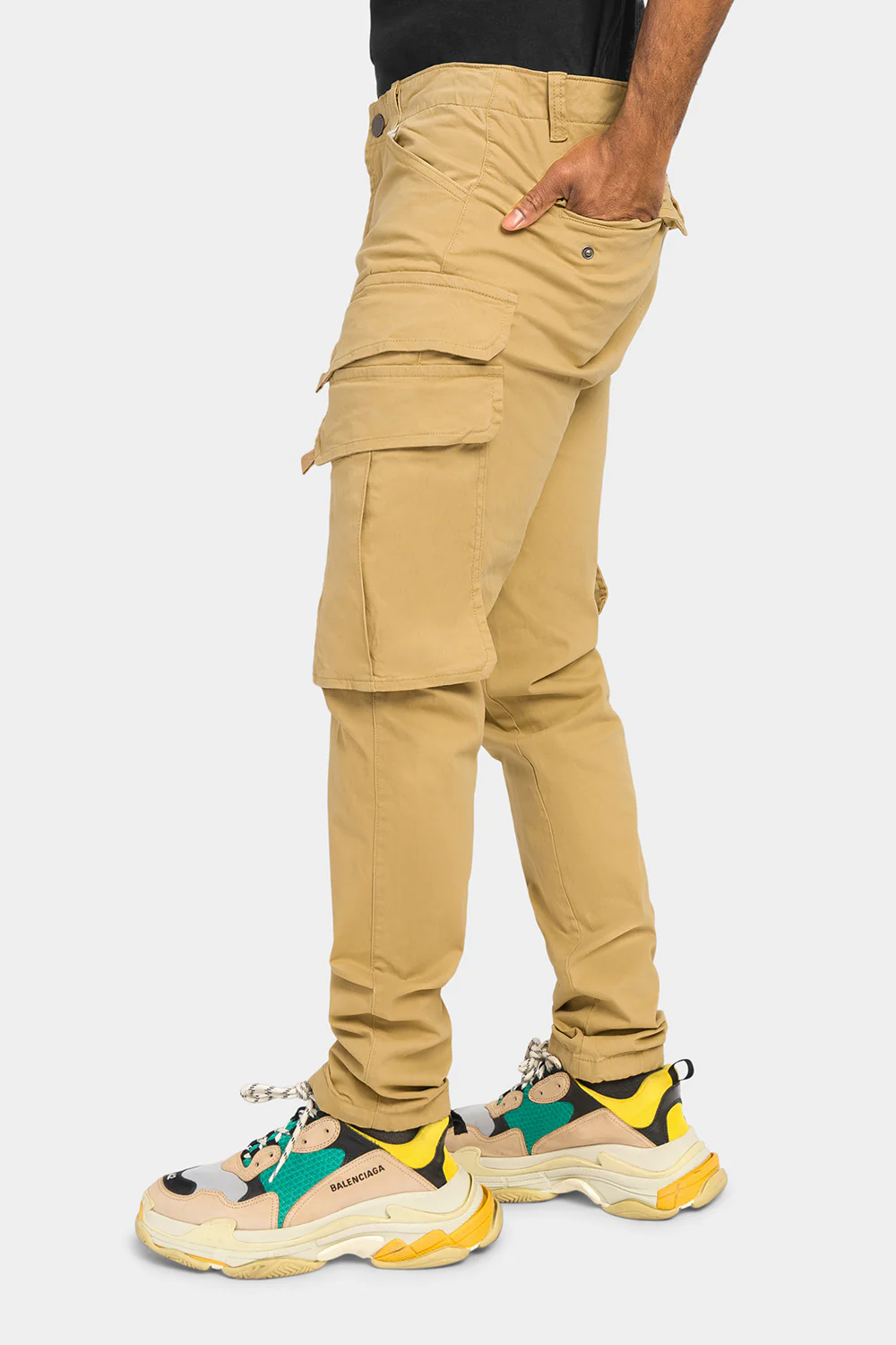 Dual Pocket Cargo Pants - Image 8