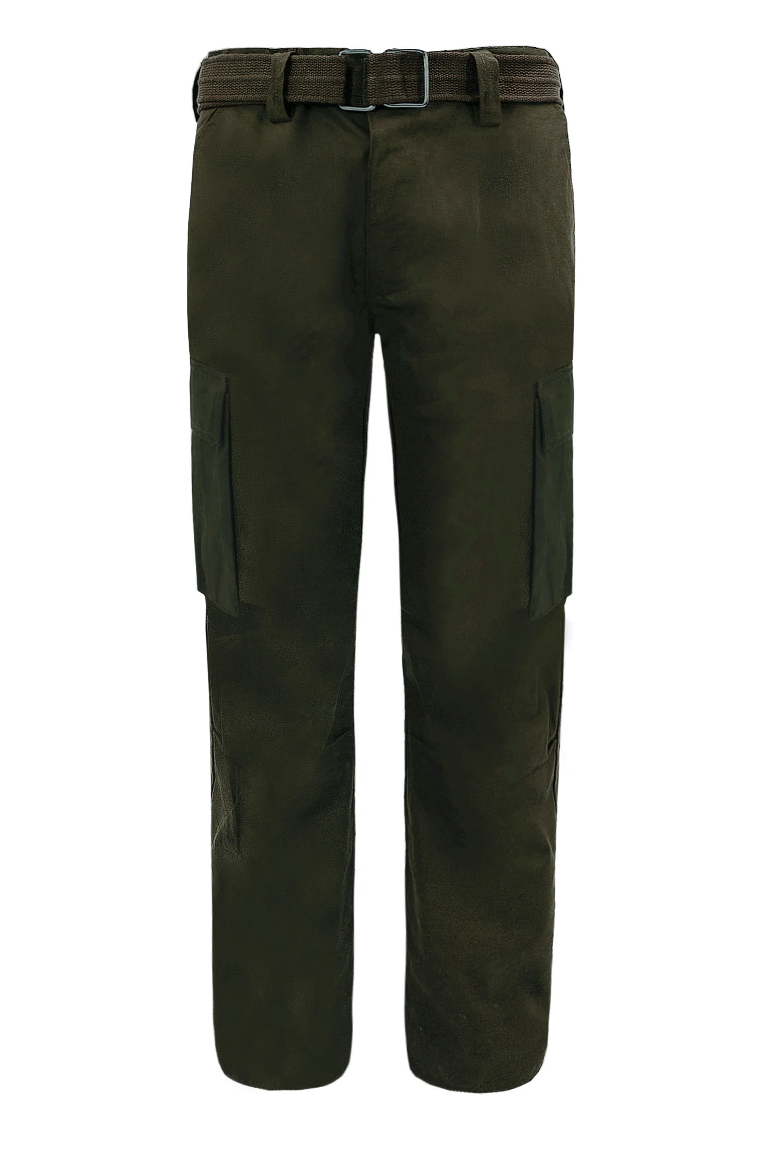 Essential Canvas Cargo Pants with Belt (New Colorway) - Image 11