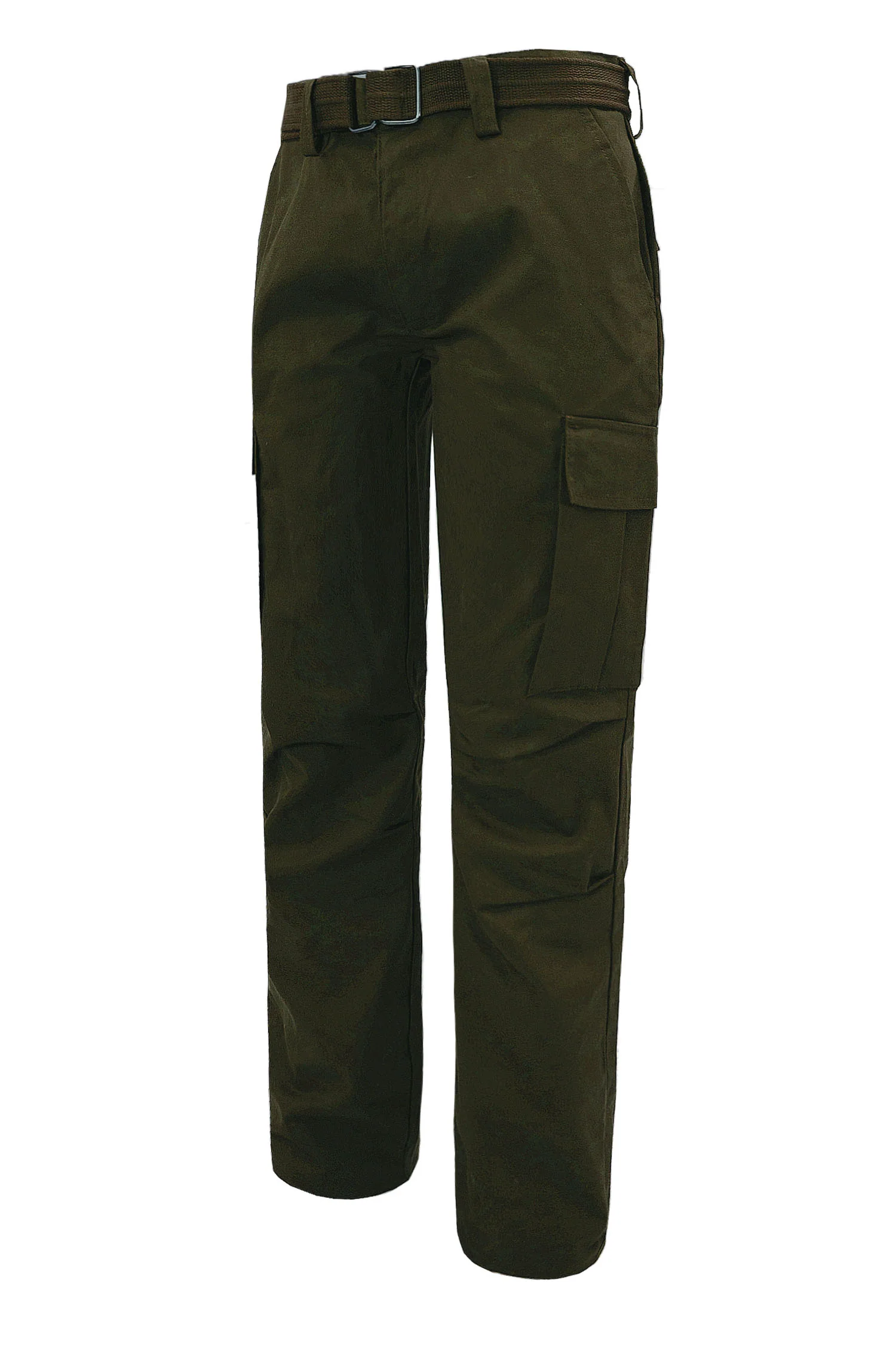 Essential Canvas Cargo Pants with Belt (New Colorway) - Image 12