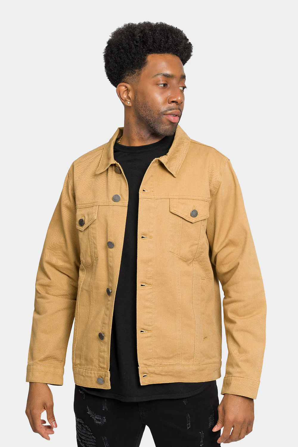 Essential Colored Denim Jacket - Image 21
