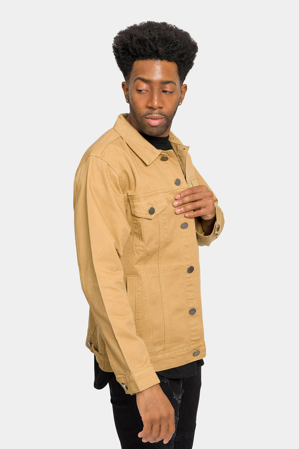 Essential Colored Denim Jacket - Image 24