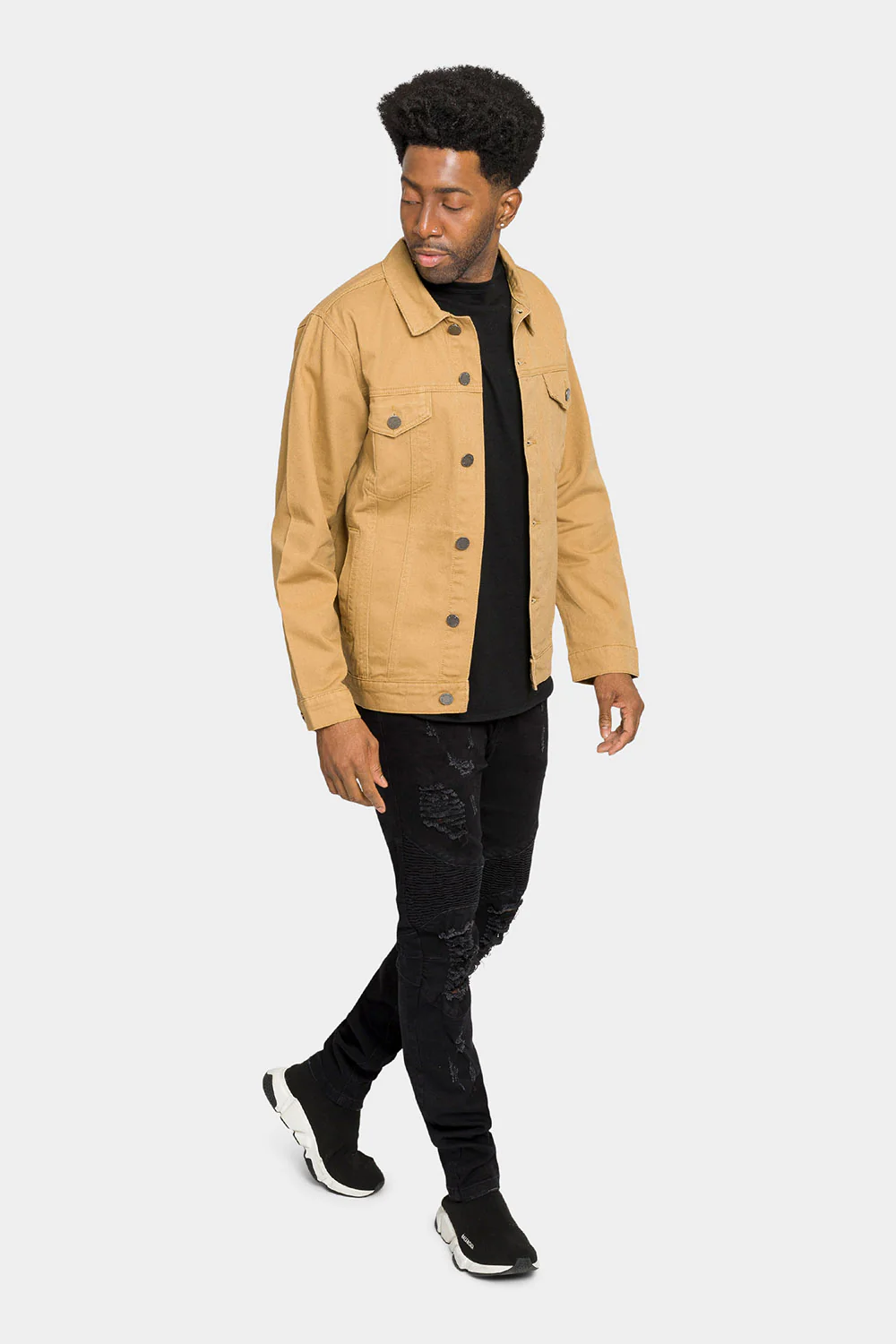 Essential Colored Denim Jacket - Image 25