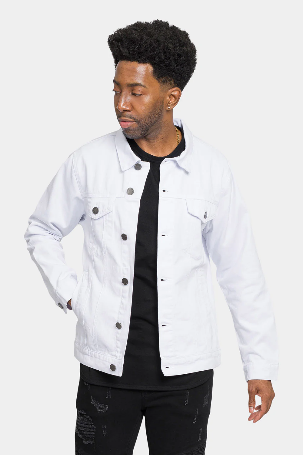 Essential Colored Denim Jacket - Image 26