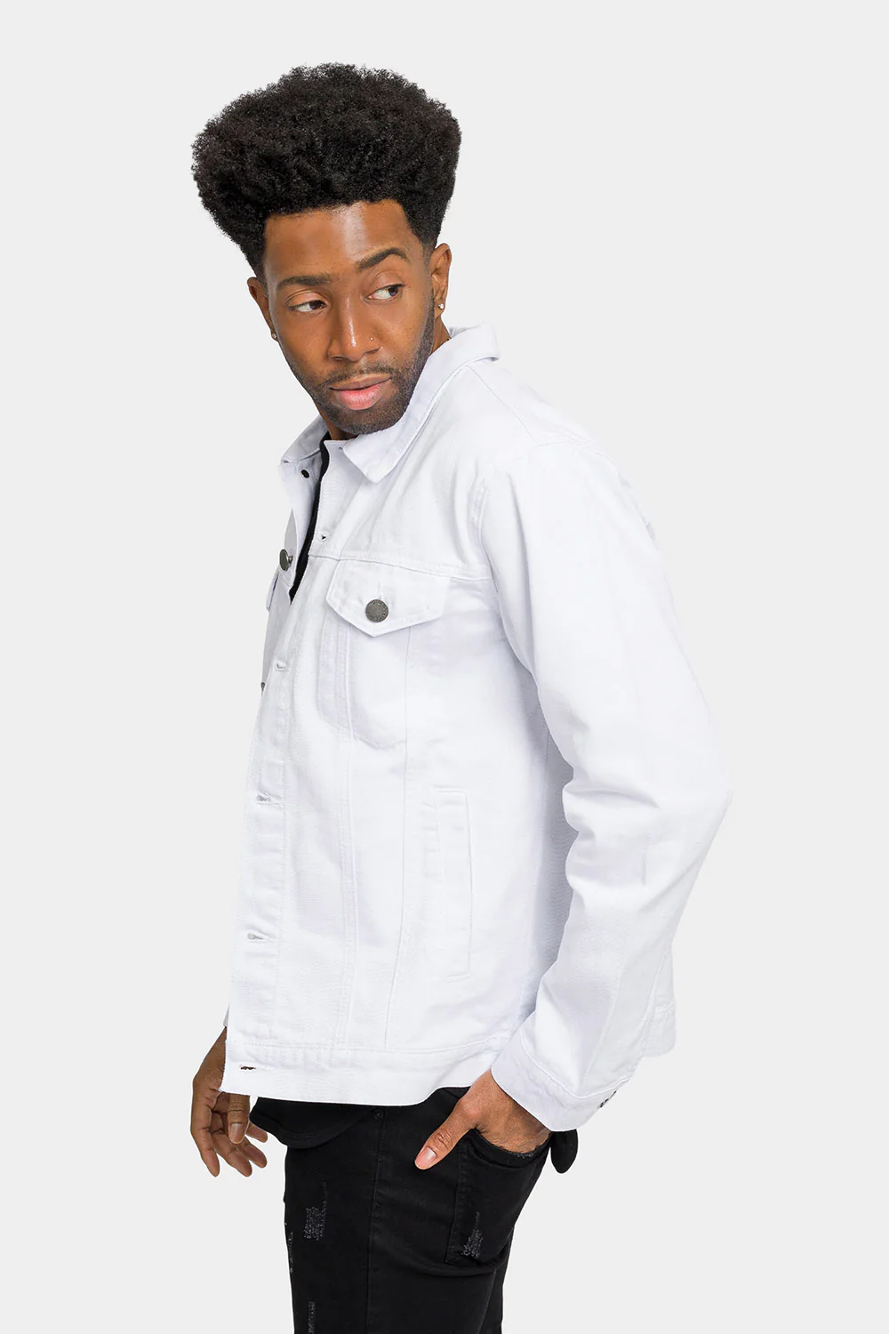 Essential Colored Denim Jacket - Image 27