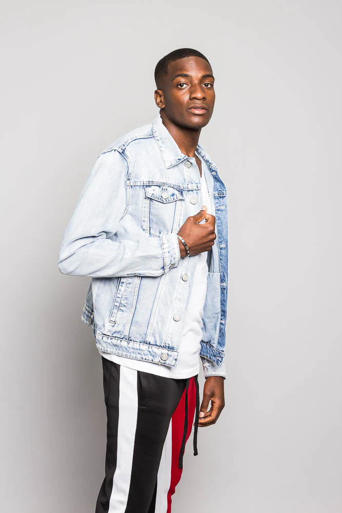 Essential Denim Trucker Jacket - Image 16