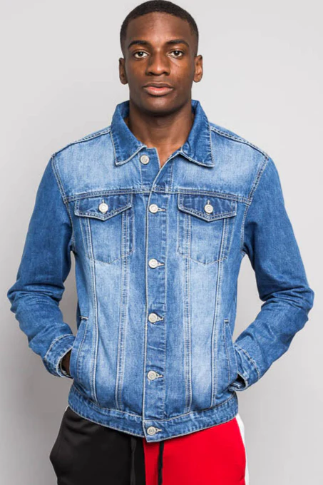 Essential Denim Trucker Jacket - Image 6
