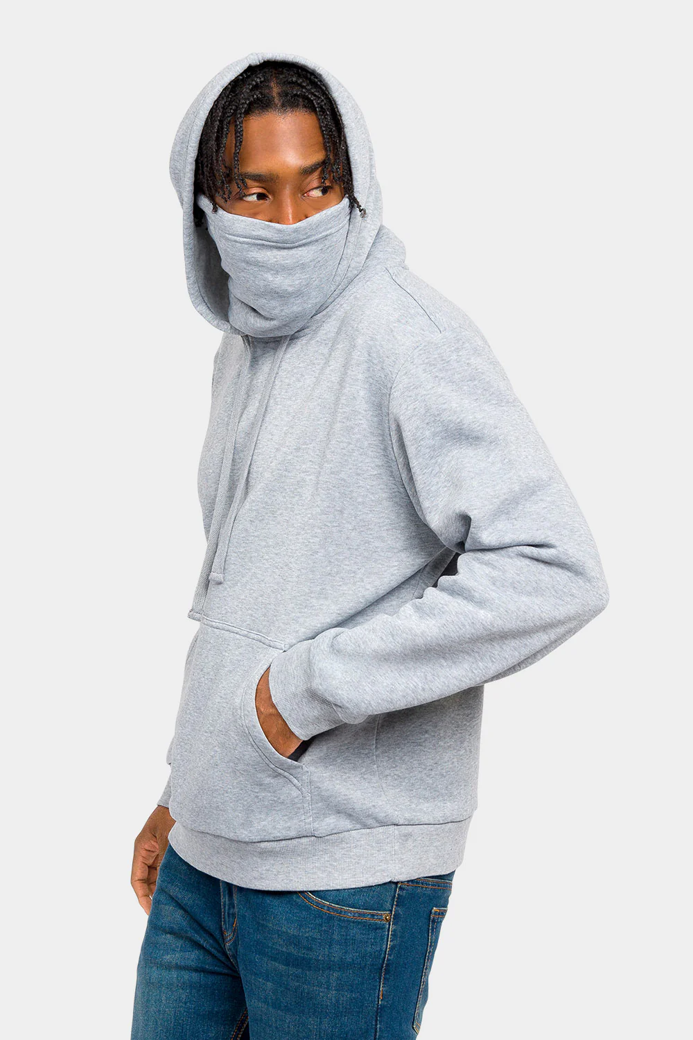 Essential Fleece Mask Hoodie - Image 17