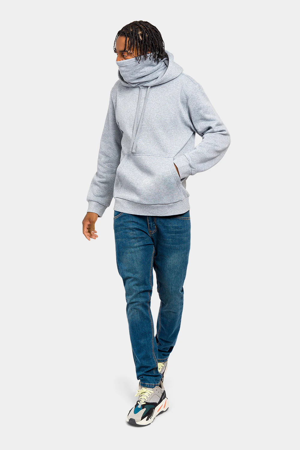 Essential Fleece Mask Hoodie - Image 18